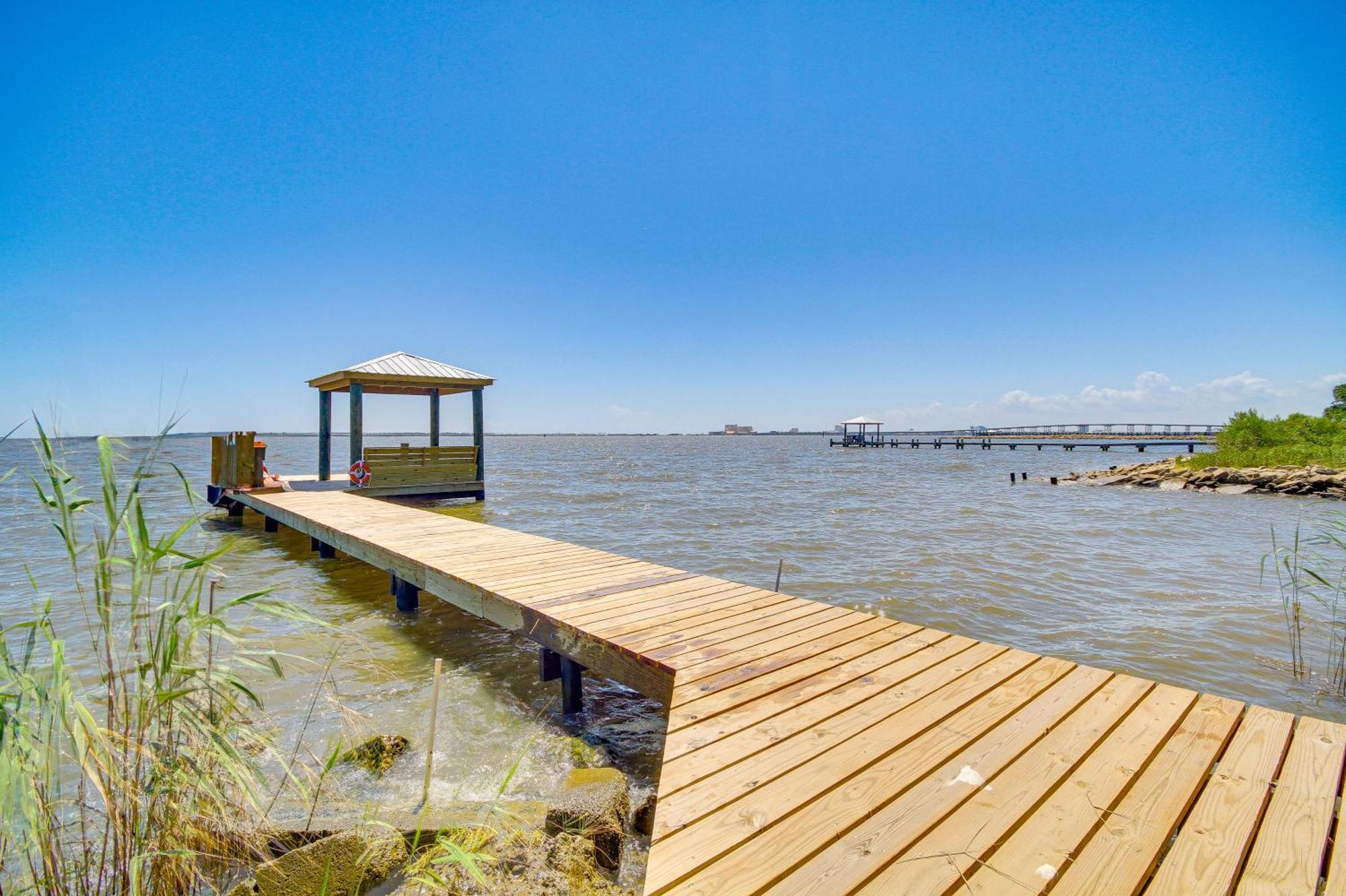 Historic Biloxi Bay Cottage With Beautiful View Ocean Springs Luaran gambar