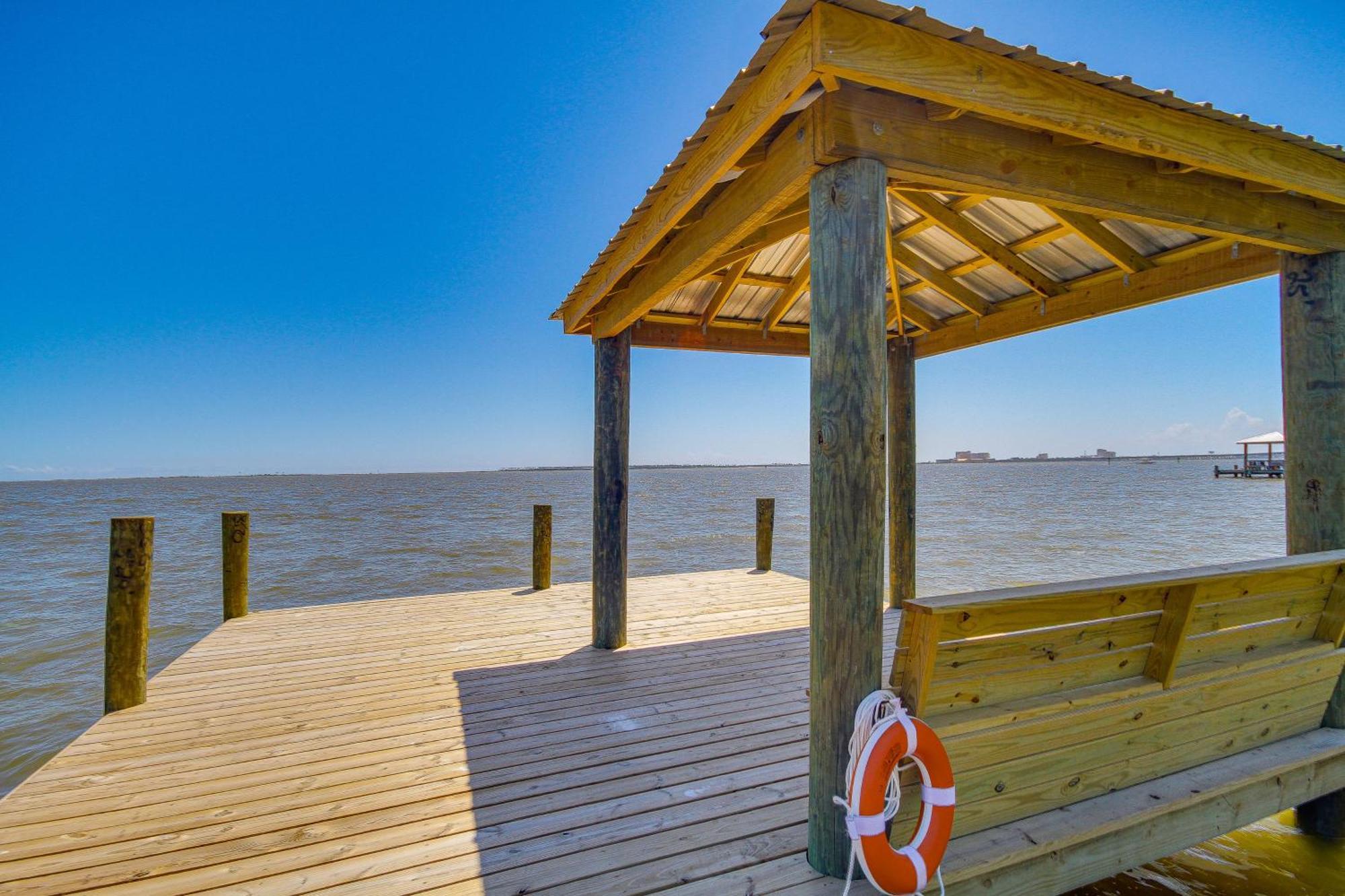 Historic Biloxi Bay Cottage With Beautiful View Ocean Springs Luaran gambar
