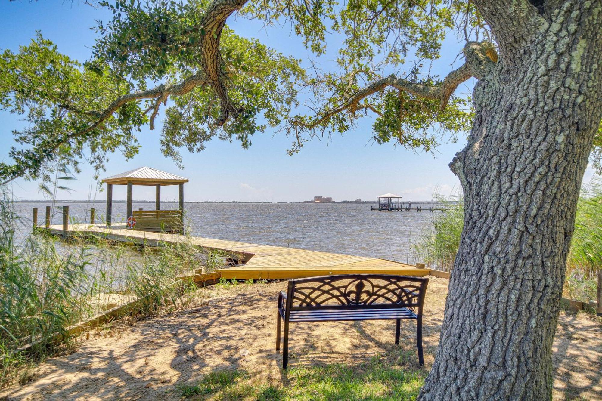 Historic Biloxi Bay Cottage With Beautiful View Ocean Springs Luaran gambar